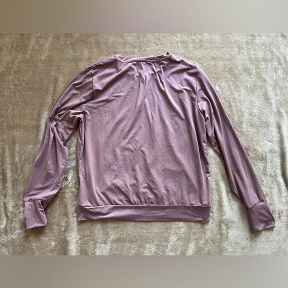 Lukka Lux Long Sleeve‎ Shirt Blush Women’s Medium - Picture 3 of 6